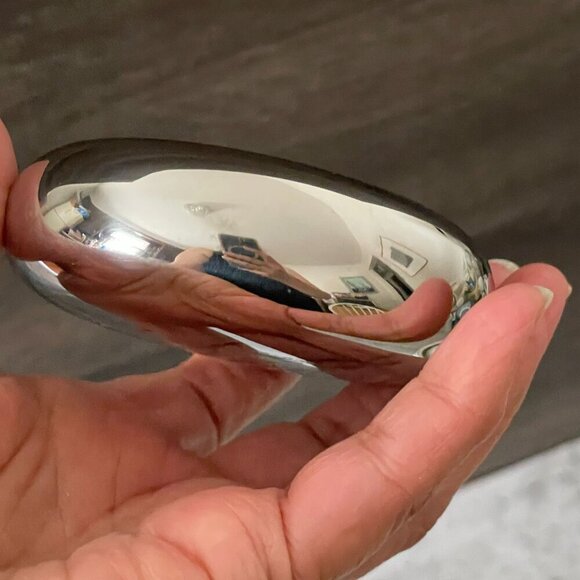 Vintage Bowmore Islay Single Malt Scotch Whisky Stainless Hip Flask Lidded 3 oz - Picture 4 of 5